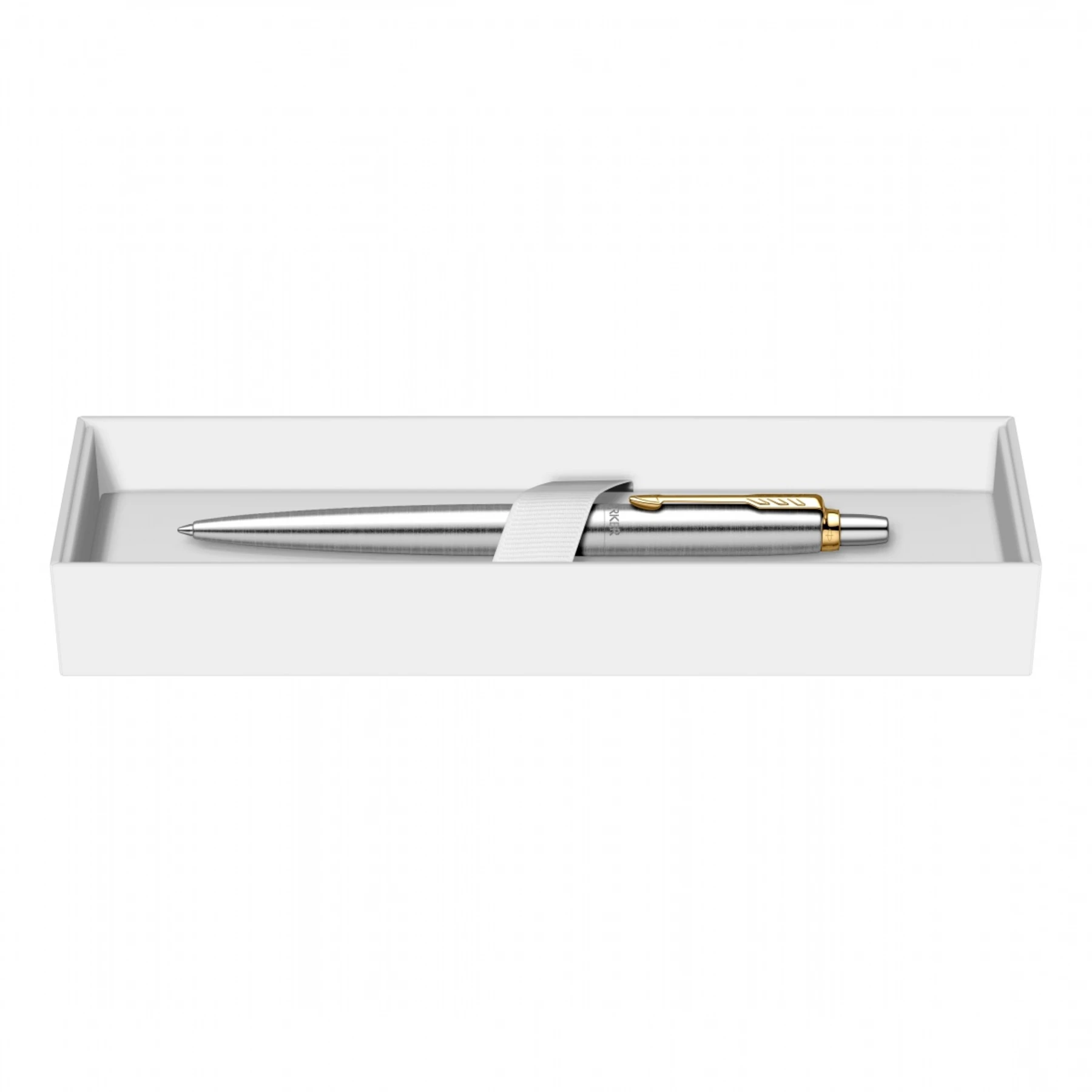 Ручка шариковая Parker Jotter Core K63, Stainless Steel GT — фото 7